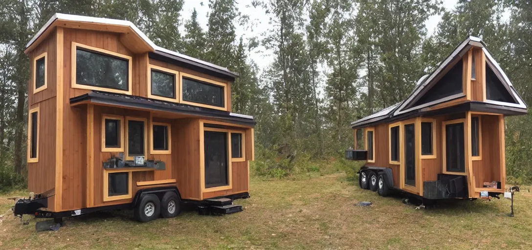 Image similar to byzantine tiny home