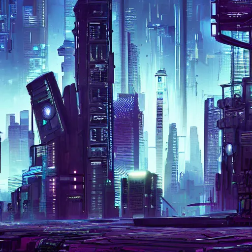 Prompt: cyberpunk apocalypse sky