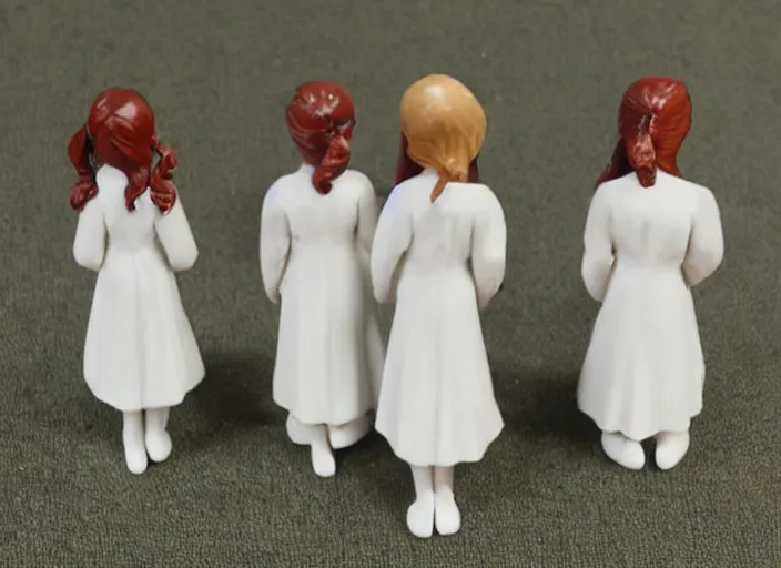 Image similar to Image on the store website, eBay, Full body, 80mm resin figure of Female boarding school students