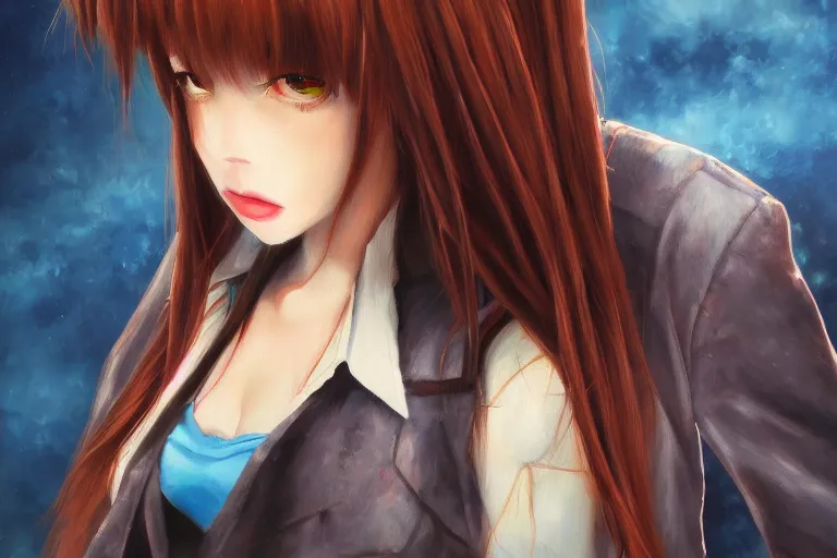 Image similar to malise kurisu, oil painting, cute, hdr, 4 k