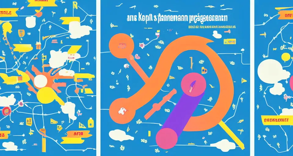 Image similar to the two complementary forces that make up all aspects and phenomena of life, by Kurzgesagt,