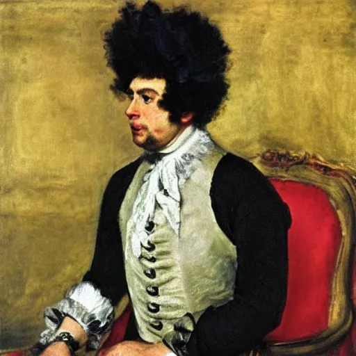 Image similar to mr. krabs from spongebob as an 1 8 th century nobleman, painted by john everett millais