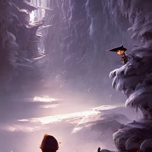 Prompt: Calvin and Hobbes walking in a magical fantasy world, dramatic lighting, cinematic, establishing shot, extremely high detail, photo realistic, cinematic lighting, post processed, concept art, artstation, matte painting, style by eddie mendoza, raphael lacoste, alex ross