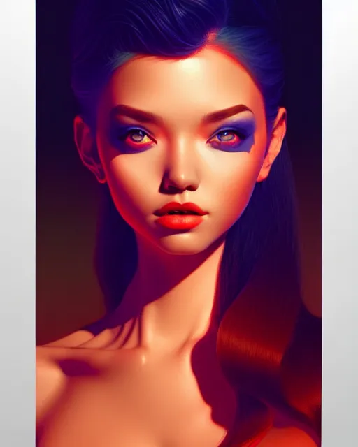 Image similar to richly detailed color illustration of a strangers-in-the-night illustrated by Artgerm and Mina Petrovic and Timothy Kong and Marina Federovna. 3D shadowing