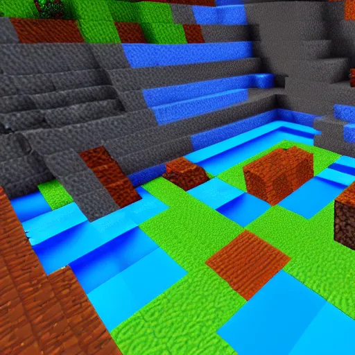 Image similar to Minecraft blue lava textures pack, 4k detailed, very very well detailed image