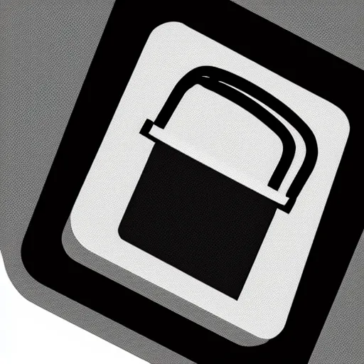 Prompt: briefcase icon in black on a white background, 3d, professional, asset design