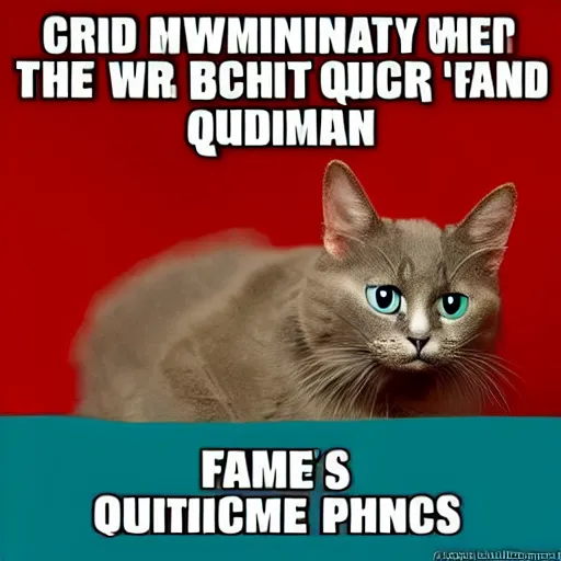 Image similar to Schrodinger cat quantum mechanics