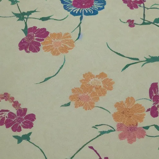 Image similar to ! Japanese-style floral carpet soft color