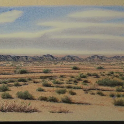 Prompt: west texas sketch, ultra detailed, landscape