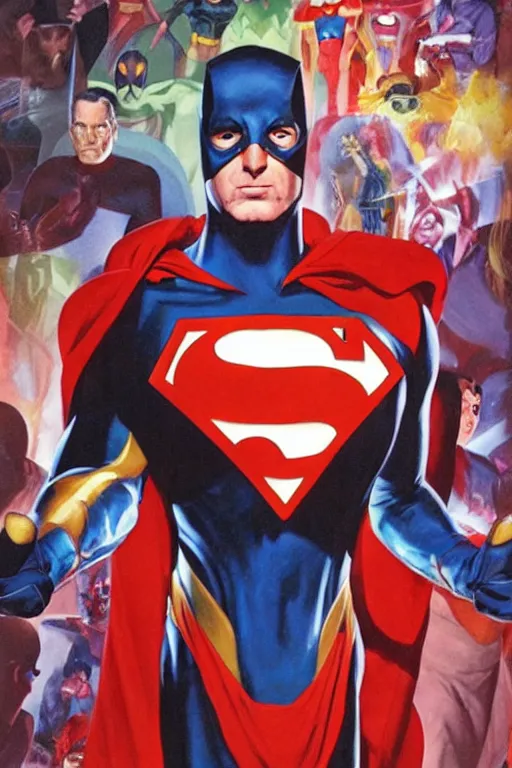 Prompt: a new superhero. art by alex ross.