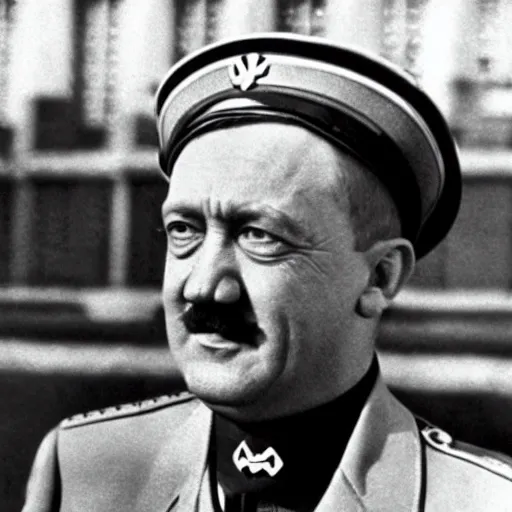 Prompt: Hitler in 1996