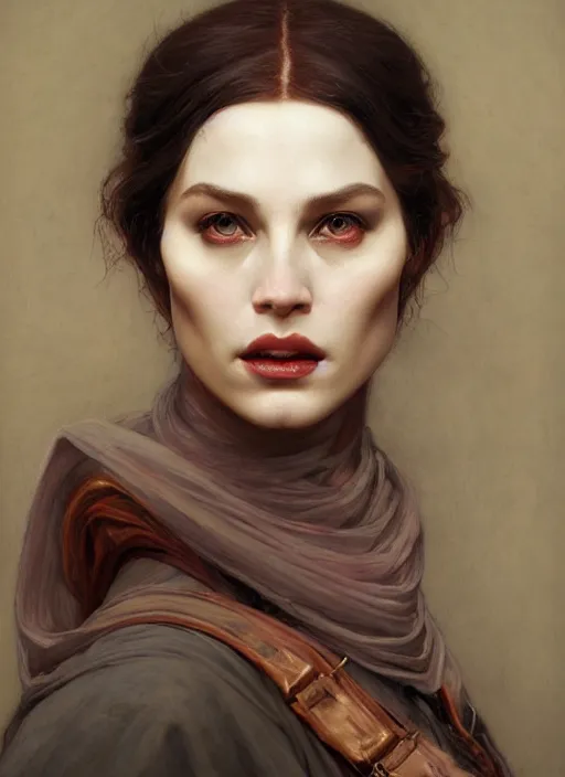 Prompt: half - demon horn, textured skin, elegant, ( ( wearing a long coat ) ), hyper realistic, extremely detailed, dnd character art portrait, fantasy art, dramatic lighting, vivid colors, artstation, by edgar maxence and caravaggio and michael whelan and delacroix, lois van baarle and bouguereau