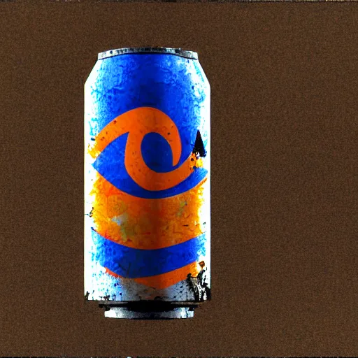 Prompt: 8 k capture scan of soda can in style of half - life, high textured, conceptual, intricate detailed painting, illustration sharp detail, manga 1 9 9 0