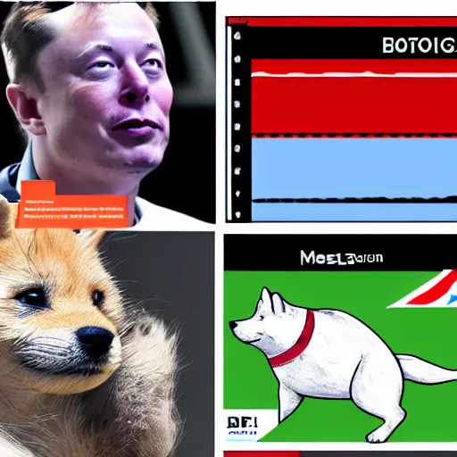 Prompt: doge, elon musk, crypto, twitter