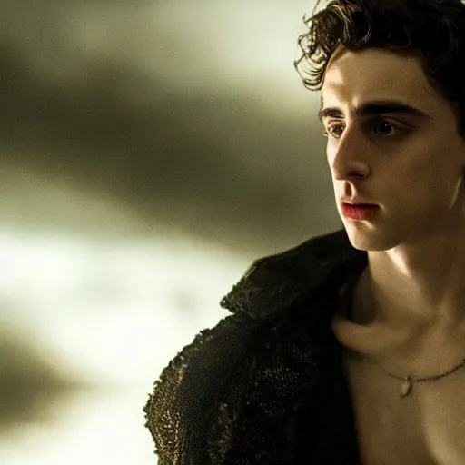 Prompt: timothee chalamet in elden ring