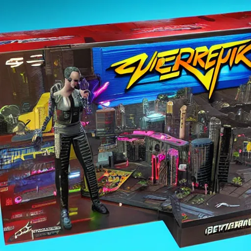 Image similar to Cyberpunk 2077 playset