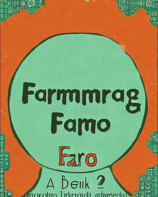 Prompt: A book cover for programing language 'Faraonu'