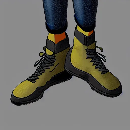 Prompt: “isometric nike boots, isometric perspective”