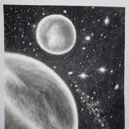 Drawing Surreal Galaxy: Step-by-Step Colored Pencil Guide