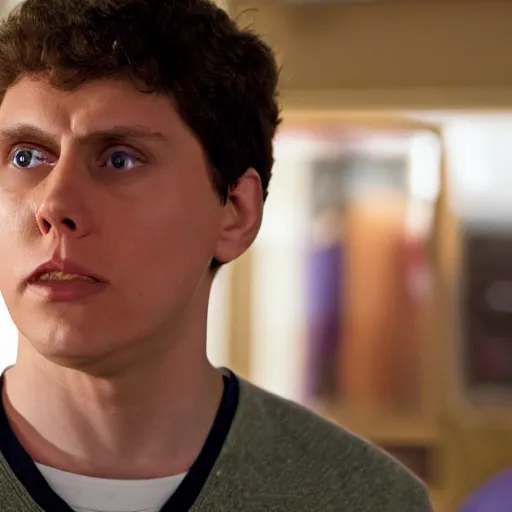 Image similar to Live Action Still of Jerma in Superbad, real life, hyperrealistic, ultra realistic, realistic, highly detailed, epic, HD quality, 8k resolution, body and headshot, film still