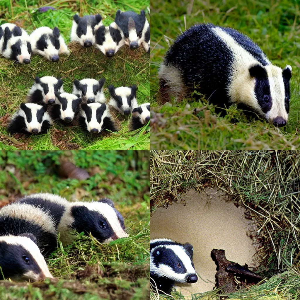 Prompt: Badger, badger, badger Badger, badger, badger Badger, badger, badger Badger, badger, badger Mushroom, mushroom A badger, badger Badger, badger, badger Badger, badger, badger Badger, badger, badger Mushroom, mushroom