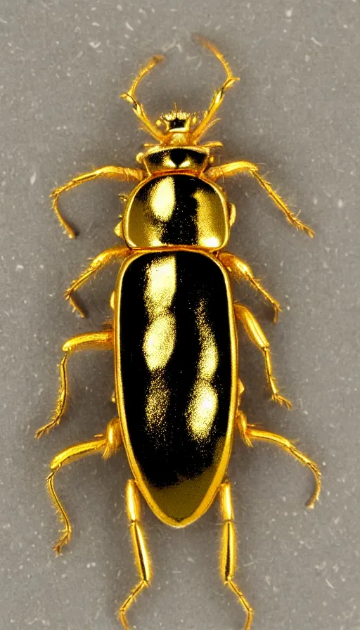 Image similar to gold beetle jewel
