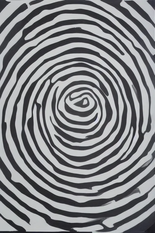 Prompt: “KPainting by Bridget Riley”