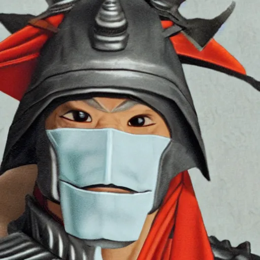 Image similar to closeup portrait of Raiden Shogun Converts to Islam