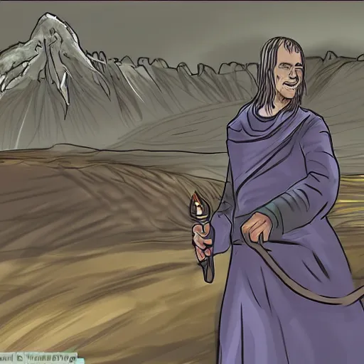 Prompt: wikiHow how to simply walk into Mordor