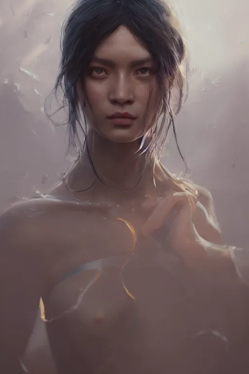 Image similar to a fancy portrait of half bug women by greg rutkowski, sung choi, mitchell mohrhauser, maciej kuciara, johnson ting, maxim verehin, peter konig, 8 k photorealistic, cinematic lighting, hd, high details, dramatic, atmosphereric, trending on artstation