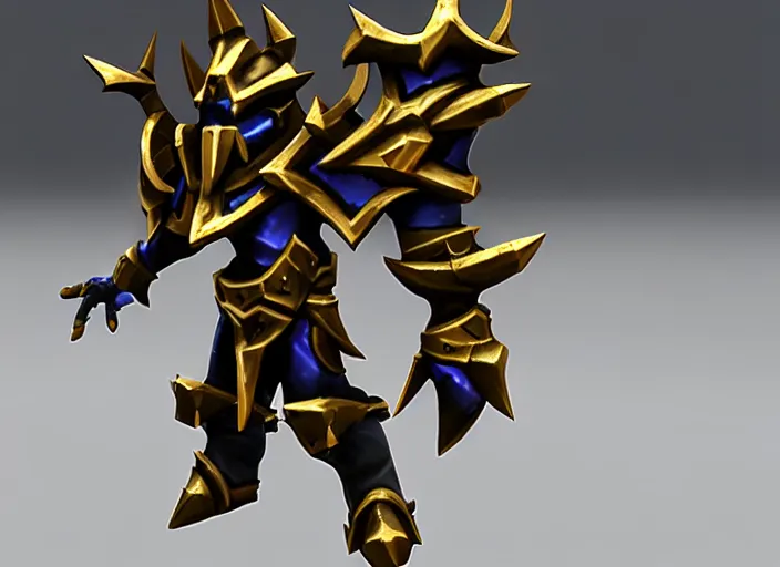 Prompt: metallic spiked shoulder pauldrons, stylized stl, 3 d render, activision blizzard style, hearthstone style