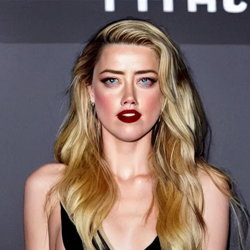 Prompt: “amber heard justly pays for her crimes”