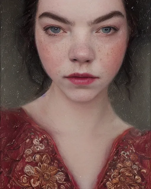 Prompt: cinematic portrait of anya taylor - joy in a queen's gambit, intricate, elegant, by alyssa monks, highly detailed, symmetrical face, fine details, masterpiece, trending on artstation