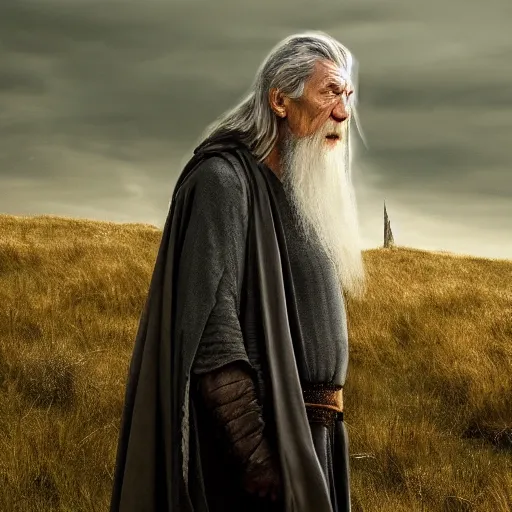 landscape photo of the evil ian mckellen as gandalf in | Stable ...