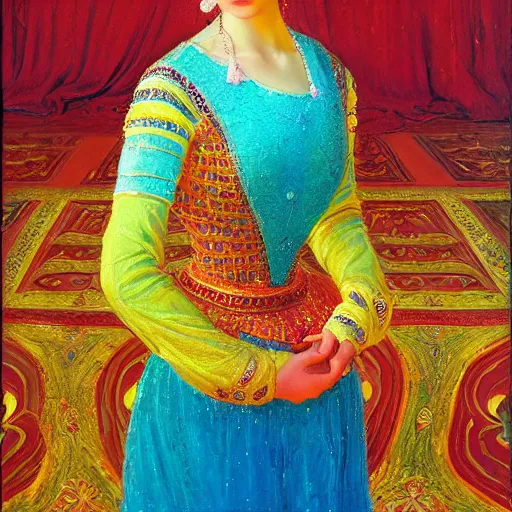 Image similar to photo of young woman by victor nizovtsev