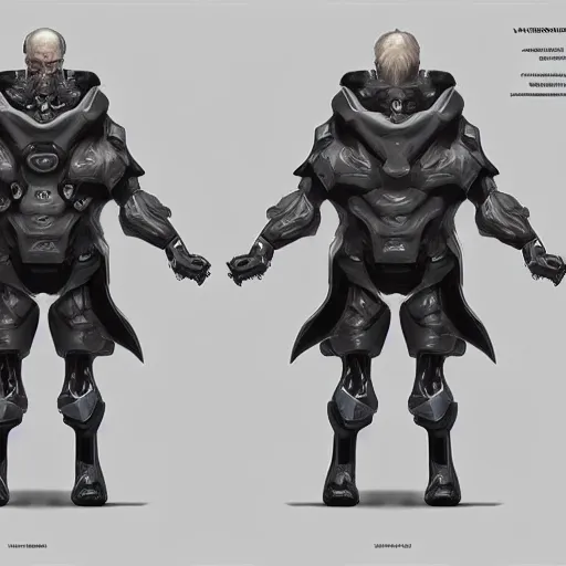 Image similar to character design, elite scientist, scifi, concept art by jama jurabaev, hugo ferdinand boss high quality, brush stroke, trending on artstation, full body