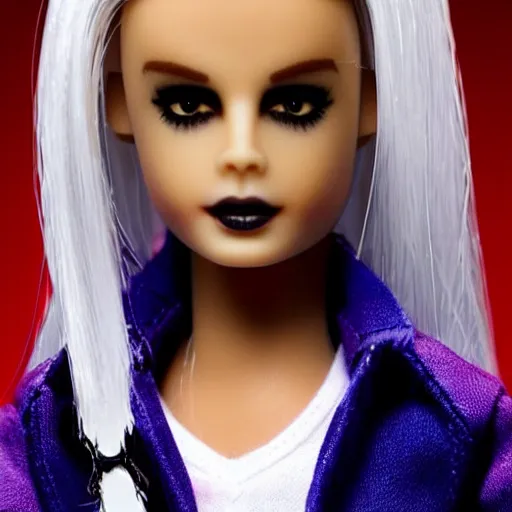 Image similar to michael myers barbie doll