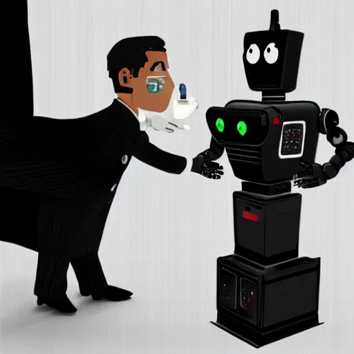 Image similar to robot butler