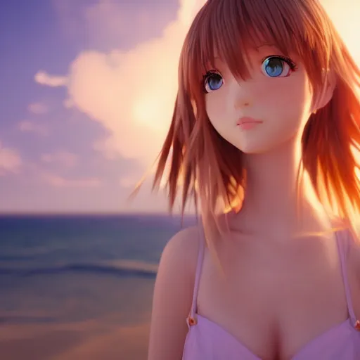 Render of a very beautiful 3d anime girl, full body, | Stable Diffusion |  OpenArt