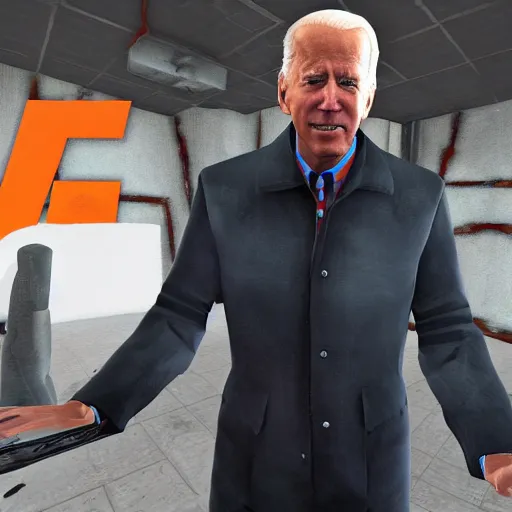 Image similar to joe biden in half life 1