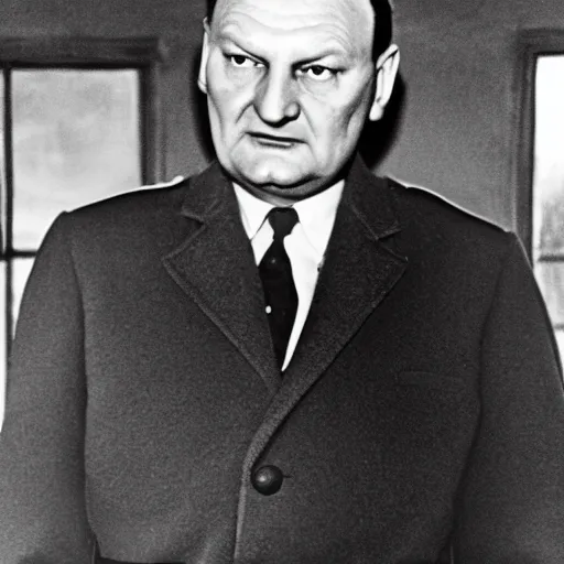 Image similar to herman goering in postman pat