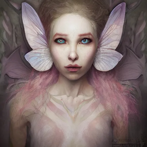 Prompt: queen of the faeries, ultra real, trending on ArtStation