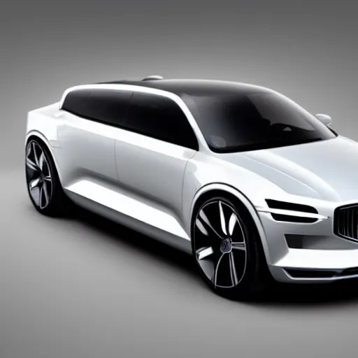 Image similar to volvo futuristic car