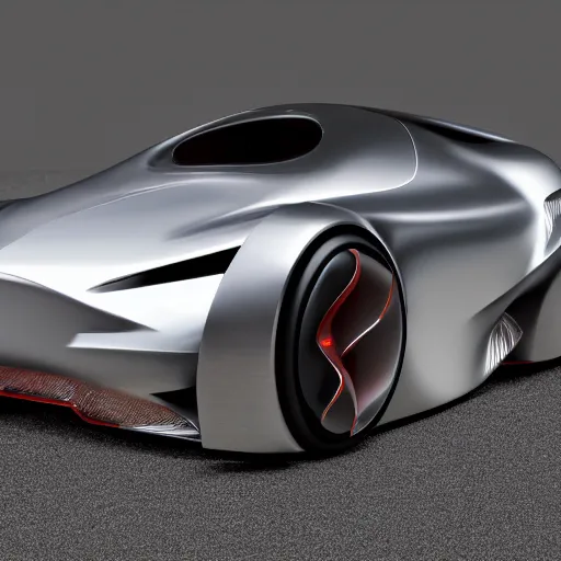 Prompt: photograph of a concept car for the year 2050 n-6