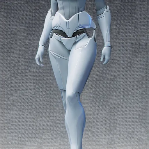 Prompt: Cortana costume from halo, standing in a contrapposto pose against a white background, Detailed, 8K, RAW, featured in artstation, octane render, cinematic, elegant, intricate