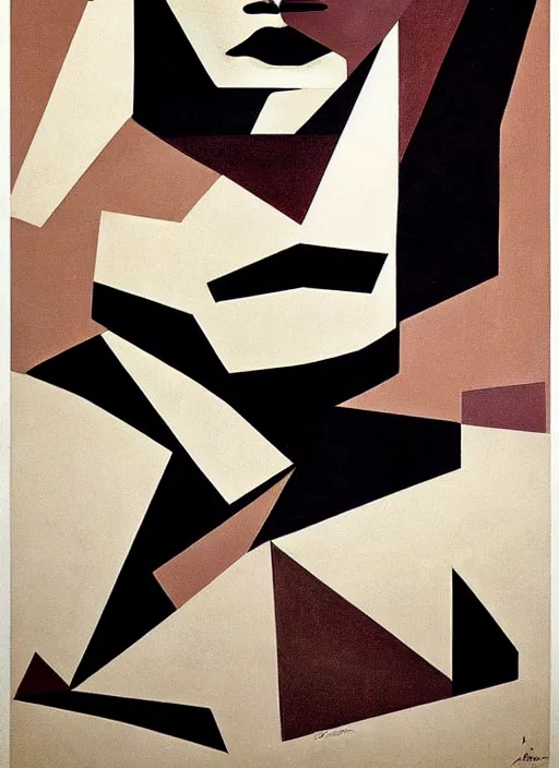 Image similar to ( constructivism monumental dynamic graphic ) super flat style figurative detailed portrait by avant garde painter and leon bakst, illusion surreal art, highly conceptual figurative art, intricate detailed illustration drawing, controversial poster art, geometrical drawings, no blur