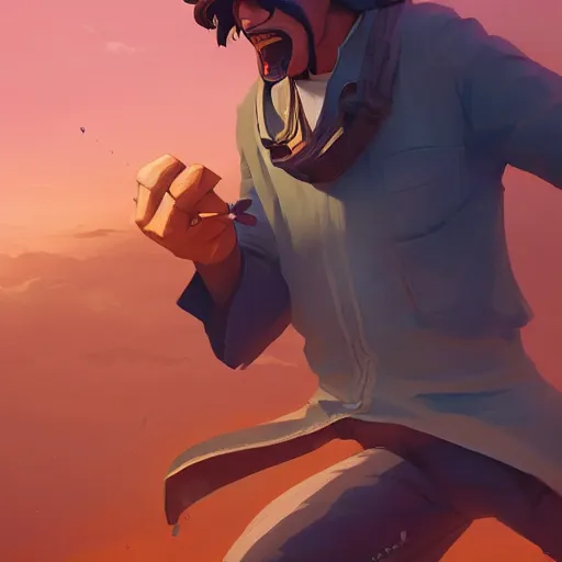 Image similar to hero world george lucas, behance hd by jesper ejsing, by rhads, makoto shinkai and lois van baarle, ilya kuvshinov, rossdraws global illumination