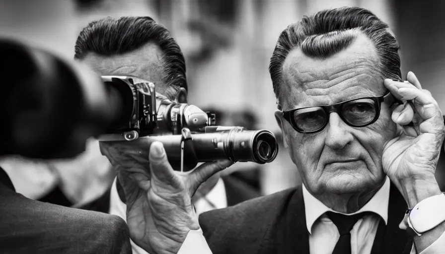 Prompt: hiperrealistic 2020s movie still portrait of Josip Broz Tito, Leica SL2 50mm, vivid color, high quality, higly detailed