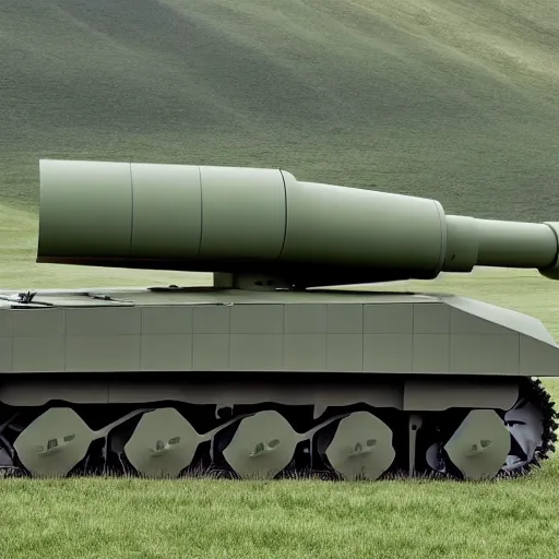 Image similar to jonathan ive, dieter rams, photo of a self propelled howitzer 2 0 2 1