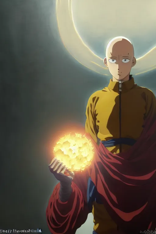 Wallpaper anime, manga, One-Punch Man, Saitama for mobile and